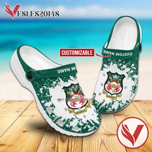 Wrexham Crocs Shoes For Men And Women, Unique Clogs Shoes For Fans - Vesles2014S