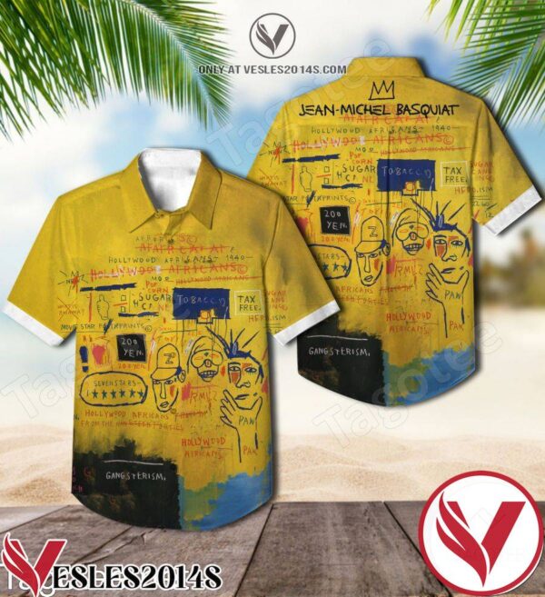 Writing The Future Basquiat And The Hip-hop Generation Book Cover Hawaiian Shirt, Unique Gifts For Friends - Vesles2014S 1