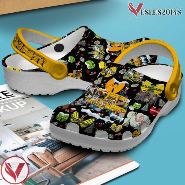 Wu Tang Clan Christmas Music Crocs Crocband Clogs Shoes, Unique Gifts For Fans Style 1 - Vesles2014S 2
