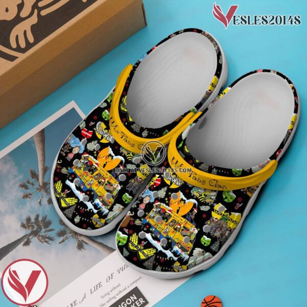 Wu Tang Clan Christmas Music Crocs Crocband Clogs Shoes, Unique Gifts For Fans Style 1 - Vesles2014S 3