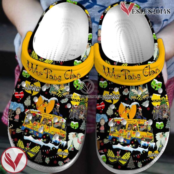 Wu Tang Clan Christmas Music Crocs Crocband Clogs Shoes, Unique Gifts For Fans Style 1 - Vesles2014S