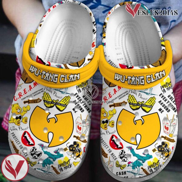 Wu Tang Clan Music Crocs Crocband Clogs Shoes, Unique Gifts For Fans Style 10 - Vesles2014S