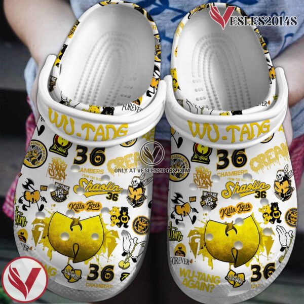 Wu Tang Clan Music Crocs Crocband Clogs Shoes, Unique Gifts For Fans Style 12 - Vesles2014S