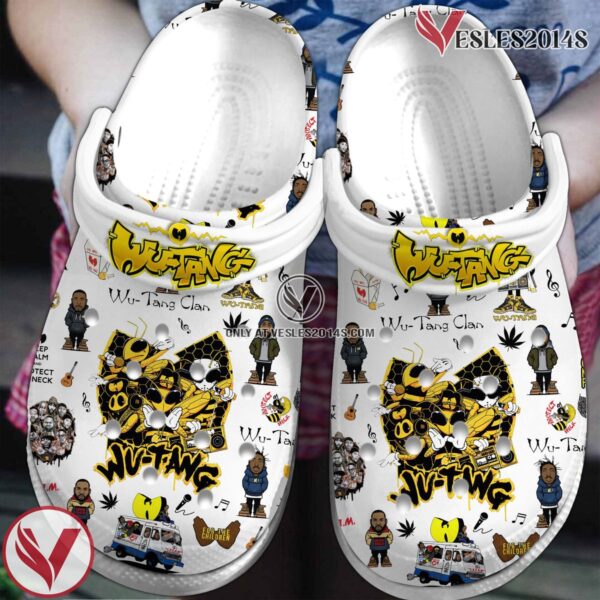 Wu Tang Clan Music Crocs Crocband Clogs Shoes, Unique Gifts For Fans Style 14 - Vesles2014S
