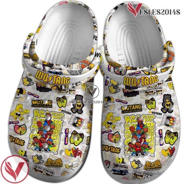 Wu-Tang Clan Music Crocs Crocband Clogs Shoes, Unique Gifts For Fans Style 2 - Vesles2014S