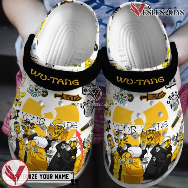 Wu Tang Clan Music Crocs Crocband Clogs Shoes, Unique Gifts For Fans Style 5 - Vesles2014S