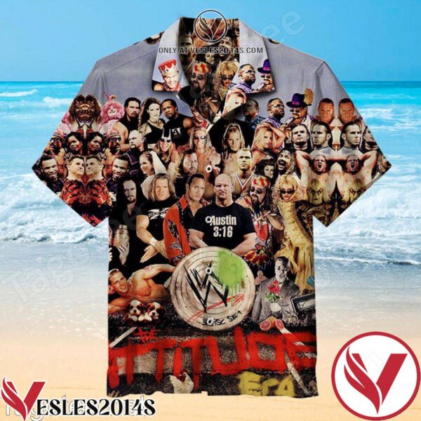 Wwe The Attitude Era Hawaiian Shirt, Unique Gifts For Friends - Vesles2014S 1