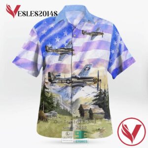 Wwii North American P 51 Mustang Military Aircraft Purple Casual Hawaiian Shirt, Best Gifts For Summer Vesles2014S 2