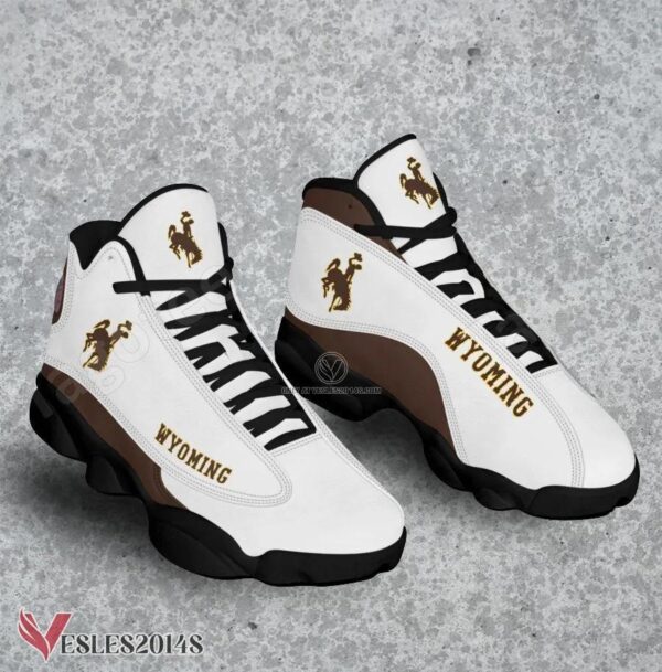 Wyoming NCAA Logo Air Jordan 13 Shoes, Best Sneaker Gifts For Fans - Vesles2014s 1