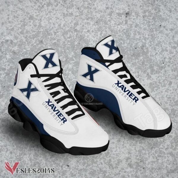 Xavier University Air Jordan 13 Shoes, Best Sneaker Gifts For Fans - Vesles2014s