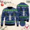 Xmas Deer Busch Light Ugly Christmas Sweater, Unique Winter Outfits For Fans - Vesles2014S  1