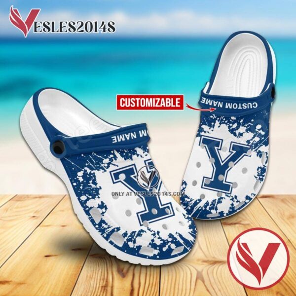 Yale Bulldogs Logo Crocs Shoes For Men And Women, Unique Clogs Shoes For Fans - Vesles2014S