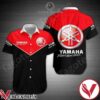 Yamaha Logo Revs Your Heart Black And Red Hawaiian Shirt, Unique Gifts For Friends - Vesles2014S 1