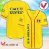 Yellow Café Bustelo Baseball Jersey, Perfect Gifts For Fans - Vesles2014S