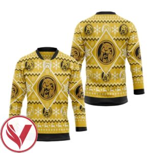 Yellow Power Ugly Hockey Jersey, Trending Gifts For Fans - Vesles2014s 1