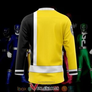 Yellow Ranger S.P.D Hockey Jersey Shirt, Trending Gifts For Fans - Vesles2014s 3