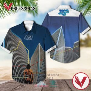 Yes Band Going for the One Hawaiian Casual Shirt, Best Gifts For Summer Vesles2014S