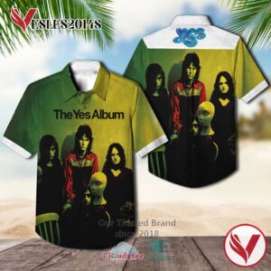 Yes Band The Yes Album Hawaiian Casual Shirt, Best Gift For Music Lovers Vesles2014S