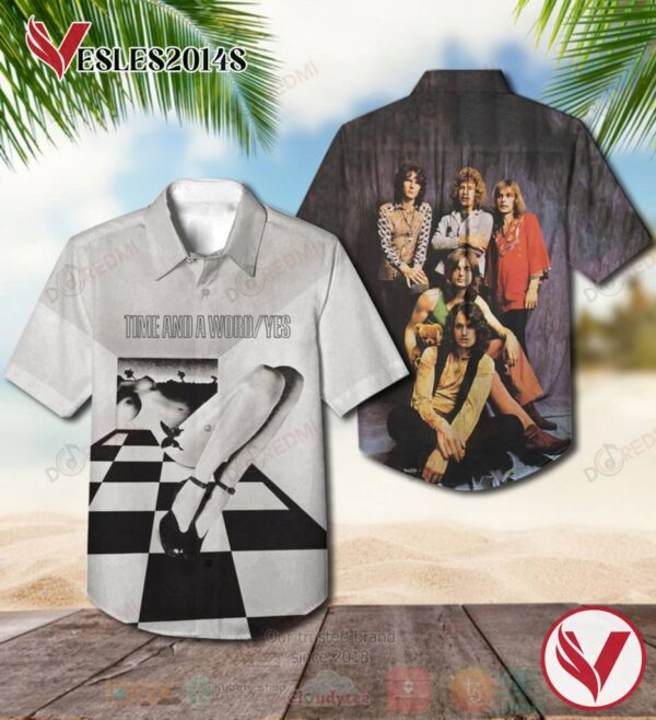 Yes Time and a Word Album Hawaiian Shirt, Best Gift For Music Lovers Vesles2014S