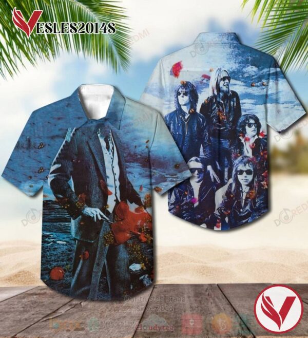 Yes Tormato Blue Album Hawaiian Shirt, Best Gift For Music Lovers Vesles2014S