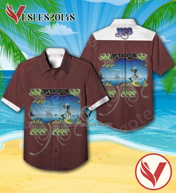 Yes Yessongs Album Cover Hawaiian Shirt, Unique Gifts For Music Lovers - Vesles2014S