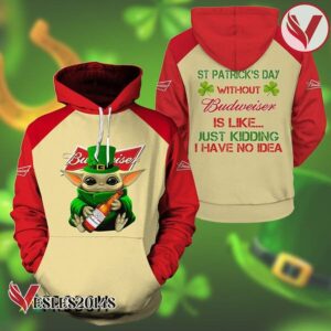 Yoda Budweiser St Patrick Day Hoodie - Vesles2014S
