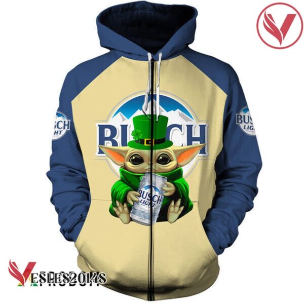 Yoda Busch Light St Patrick Day Hoodie - Vesles2014S 2