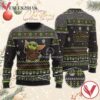 Yoda Christmas Sweater, Unique Winter Outfits For Fans - Vesles2014S  1