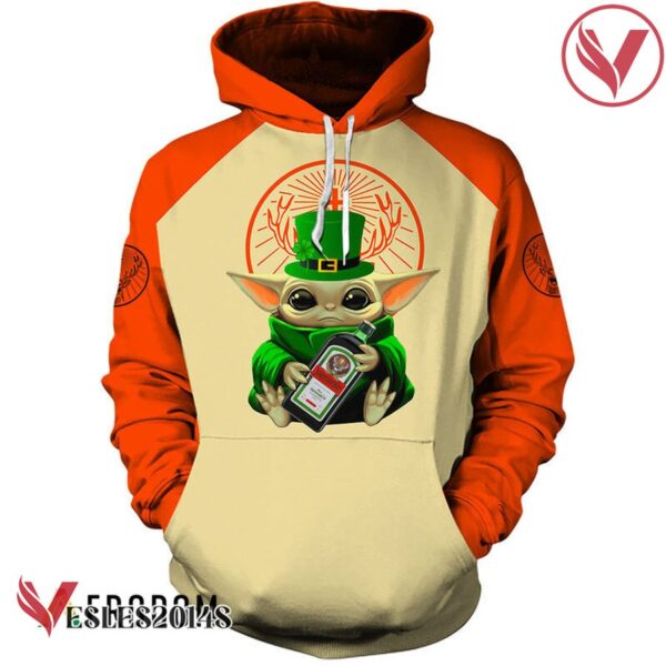 Yoda Jagermeister St Patrick Day Hoodie - Vesles2014S 1