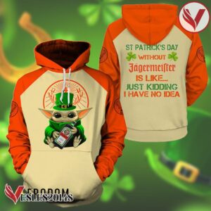 Yoda Jagermeister St Patrick Day Hoodie - Vesles2014S
