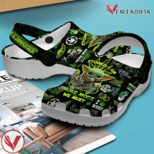 Yoda Smoke 420 Weed Star Wars Crocs Crocband Clogs Shoes Comfortable For Men Women, Unique Gift From  Vesles2014S 3