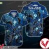 You Can’t Scare Me I Dive With Sharks Blue Tropical Floral Hawaiian Shirt, Unique Gifts For Friends - Vesles2014S 1