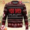 You Died Resident Evil Ugly Christmas Sweater, Unique Christmas Gift For Fans - Vesles2014S