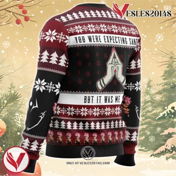 You Were Expecting Santa Sukuna Jujutsu Kaisen Ugly Christmas Sweater, Unique Christmas Gift For Fans - Vesles2014S 2
