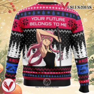 Your Future Belong To Me The Future Diary Ugly Christmas Sweater, Unique Christmas Gift For Fans - Vesles2014S 1