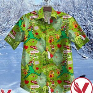 You’re A Mean One Mr Grinch Green Hawaiian Shirt, Unique Gifts For Friends - Vesles2014S 1
