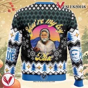 You’re My Boy Blue Old School Ugly Christmas Sweater, Unique Christmas Gift For Fans - Vesles2014S 1