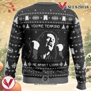You’re Tearing Me Apart Lisa The Room Ugly Christmas Sweater, Unique Christmas Gift For Fans - Vesles2014S 1