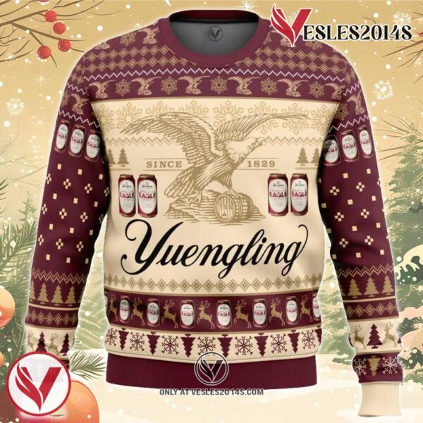 Yuengling Ugly Christmas Sweater, Unique Christmas Gift For Fans - Vesles2014S
