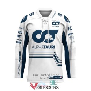 Yuki Tsunoda Alphatauri F1 Team Hockey Jersey, Trending Gifts For Fans - Vesles2014s 1