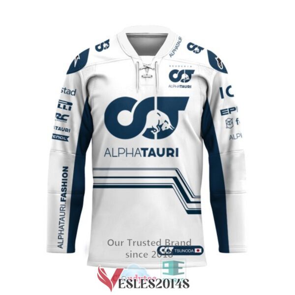 Yuki Tsunoda Alphatauri F1 Team Hockey Jersey, Trending Gifts For Fans - Vesles2014s 1