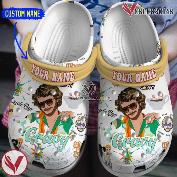 Yung Gravy Music Crocs Crocband Clogs Shoes, Unique Gifts For Fans - Vesles2014S