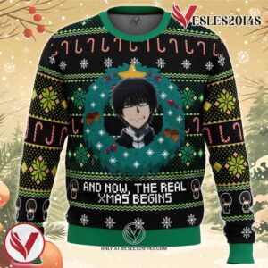 Yuuichi Katagiri Tomodachi Game Ugly Christmas Sweater, Unique Christmas Gift For Fans - Vesles2014S