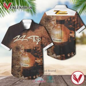 ZZ Top Band Rhythmeen Album Hawaiian Shirt, Best Gift For Music Lovers Vesles2014S