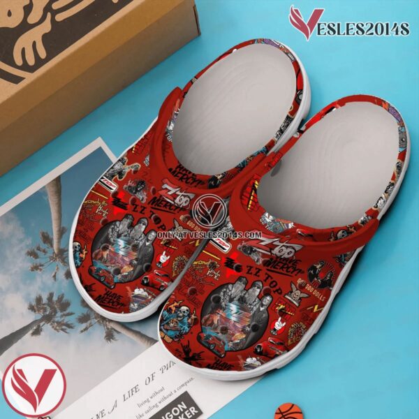ZZ Top Rock Band Music Crocs Crocband Clogs Shoes, Unique Gifts For Fans Style 1 - Vesles2014S 3