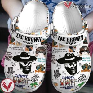 Zac Brown Band Music Crocs Crocband Clogs Shoes, Unique Gifts For Fans Style 4 - Vesles2014S