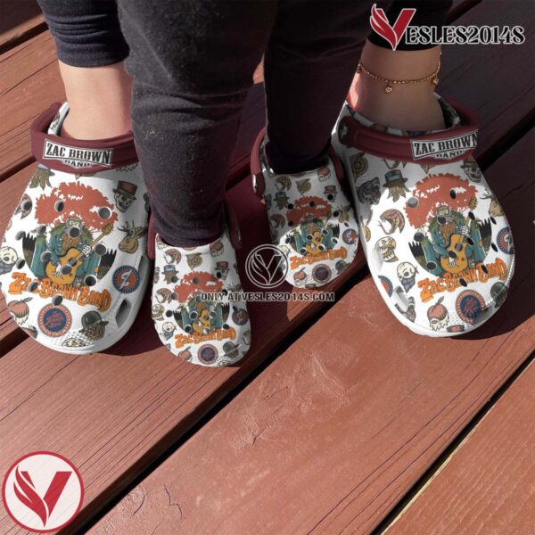 Zac Brown Brand Music Crocs Crocband Clogs Shoes, Unique Gifts For Fans Style 1 - Vesles2014S 2