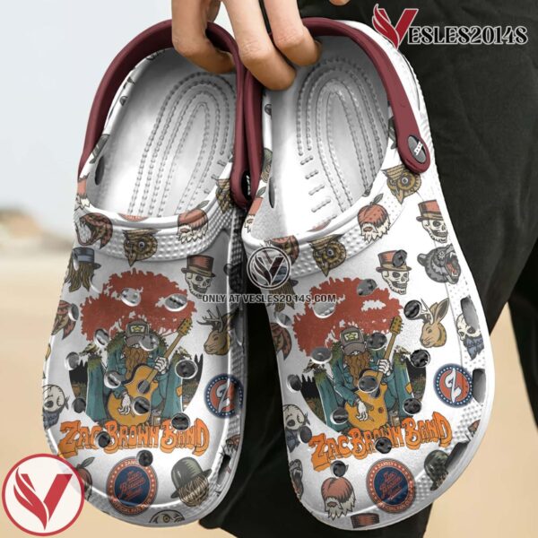 Zac Brown Brand Music Crocs Crocband Clogs Shoes, Unique Gifts For Fans Style 1 - Vesles2014S 3