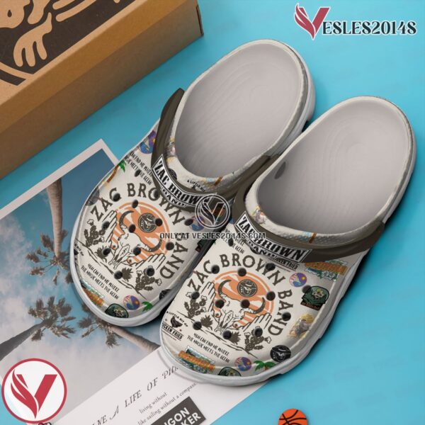 Zac Brown Brand Music Crocs Crocband Clogs Shoes, Unique Gifts For Fans Style 2 - Vesles2014S 3