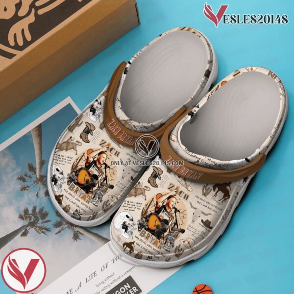 Zach Bryan Music Crocs Crocband Clogs Shoes, Unique Gifts For Fans Style 1 - Vesles2014S 3